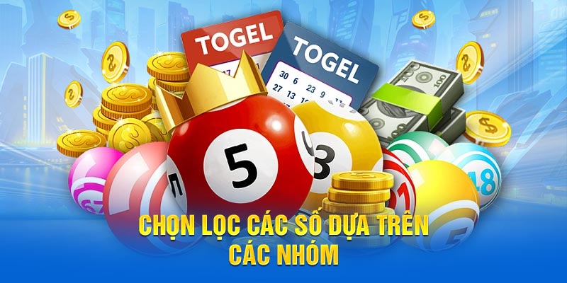 Chọn lọc các số dựa trên các nhóm để tạo thành dàn đề 