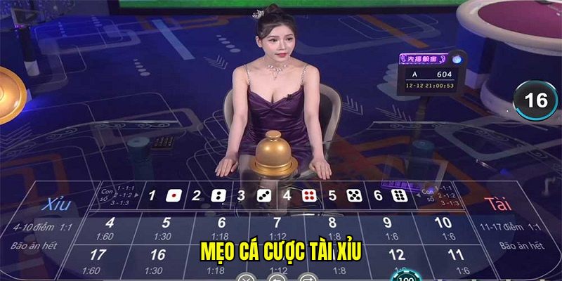 Mẹo cá cược Tài Xỉu
